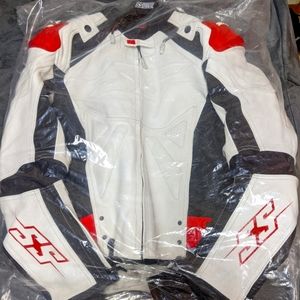 Men's Leather Speed and Strength Motorcycle Jacket